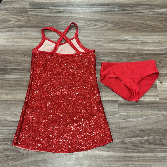 Double Platinum performancewear jazz costume size LC - Picture 2 of 4